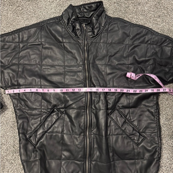 Free People Vegan Leather Jacket - Picture 5 of 7